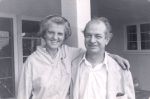 Ava Helen and Linus Pauling, 1950.