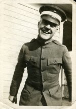 Billy in his military uniform. Early 1900s.