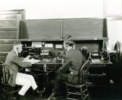 Engineering lab, ca. 1920.