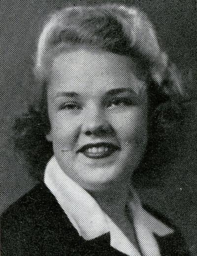 E. Roxie Howlett, known as Roxie Fredericks at the time. 1945.