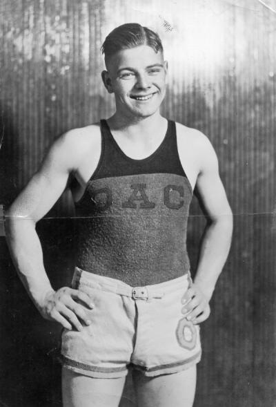 Carlos Steele, a Beaver basketball player who received NCAA All-American honors in 1925.