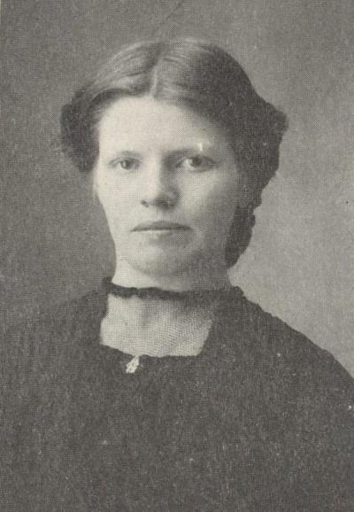 May Oviatt, 1908.