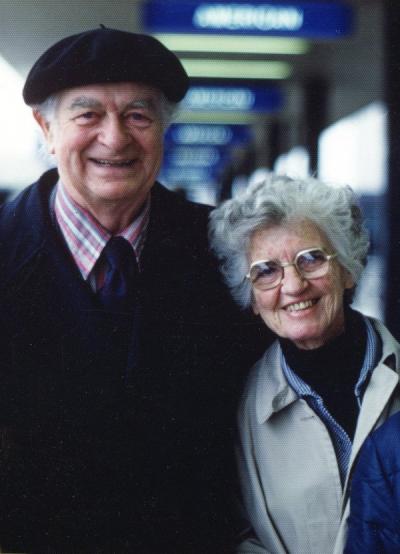 Linus and Ava Helen Pauling, 1979.