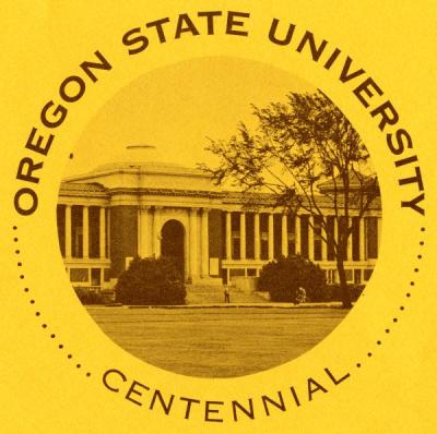 Logo commemorating the OSU Centennial, 1968.
