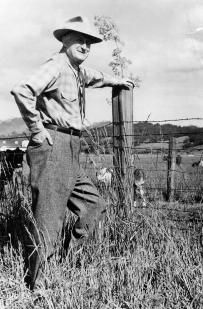 Edwin Russell Jackman, ca. 1960s. Jackman received a B.S. in Agronomy from Oregon Agricultural College in 1921 and served as a faculty member for the Extension Service for 33 years. Jackman was also known for his books, including The Oregon Desert.