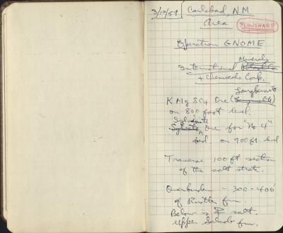 1959 Field Notebook