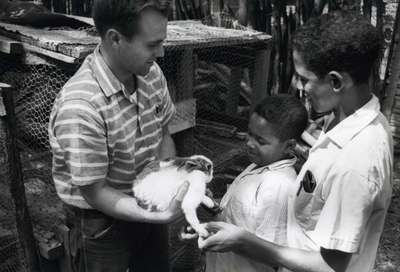 Peace Corp Volunteer Dale Martin, ca. 1960s