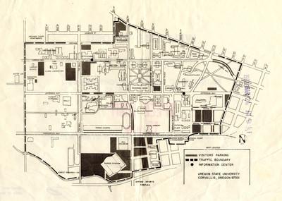 OSU Campus Map, 1982
