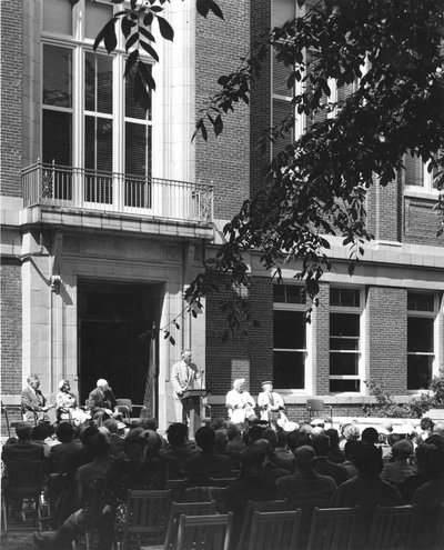 W.J. Kerr Library Dedication, 1954