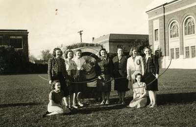 Women&#039;s Archery Club, ca. 1940