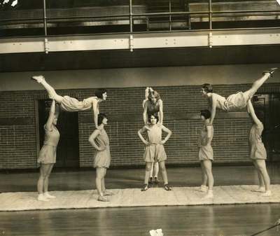 Women&#039;s Gymnastics Team, ca. 1930s