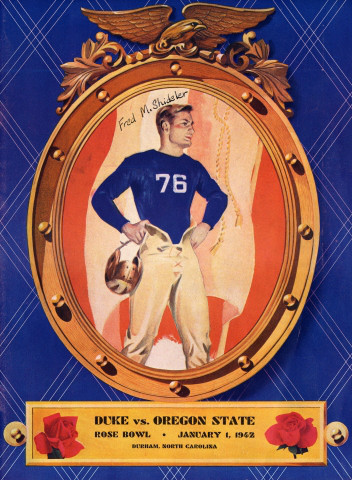 1942 Rose Bowl Program Cover