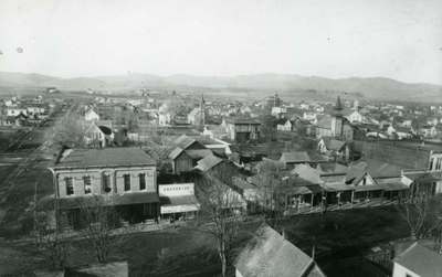 Aerial View of Corvallis, ca. 1890