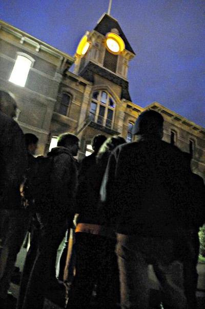 Campus &quot;Ghost&quot; Tour on Halloween