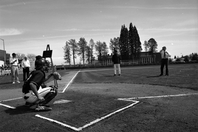 First pitch ceremonies at Goss Stadium