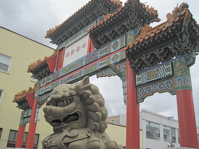 Entrance to Portland’s Chinatown