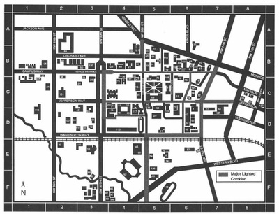 OSU Campus Map, 1990