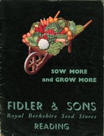 Sow More and Grow More. Fidler &amp; Sons. 1941.