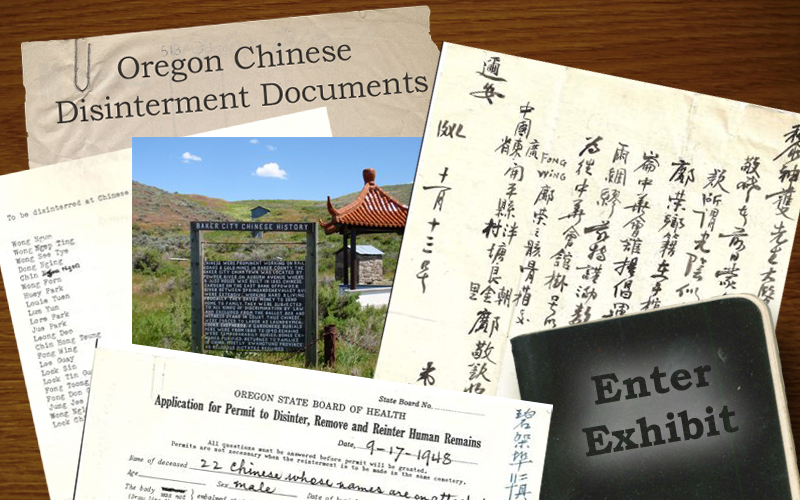 Title Image. Oregon Chinese Disinterment Documents