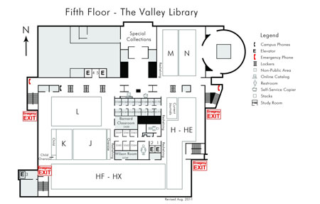Floor 5 Map